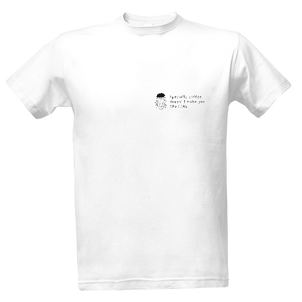 Tričko s potiskem Specialty coffee mini